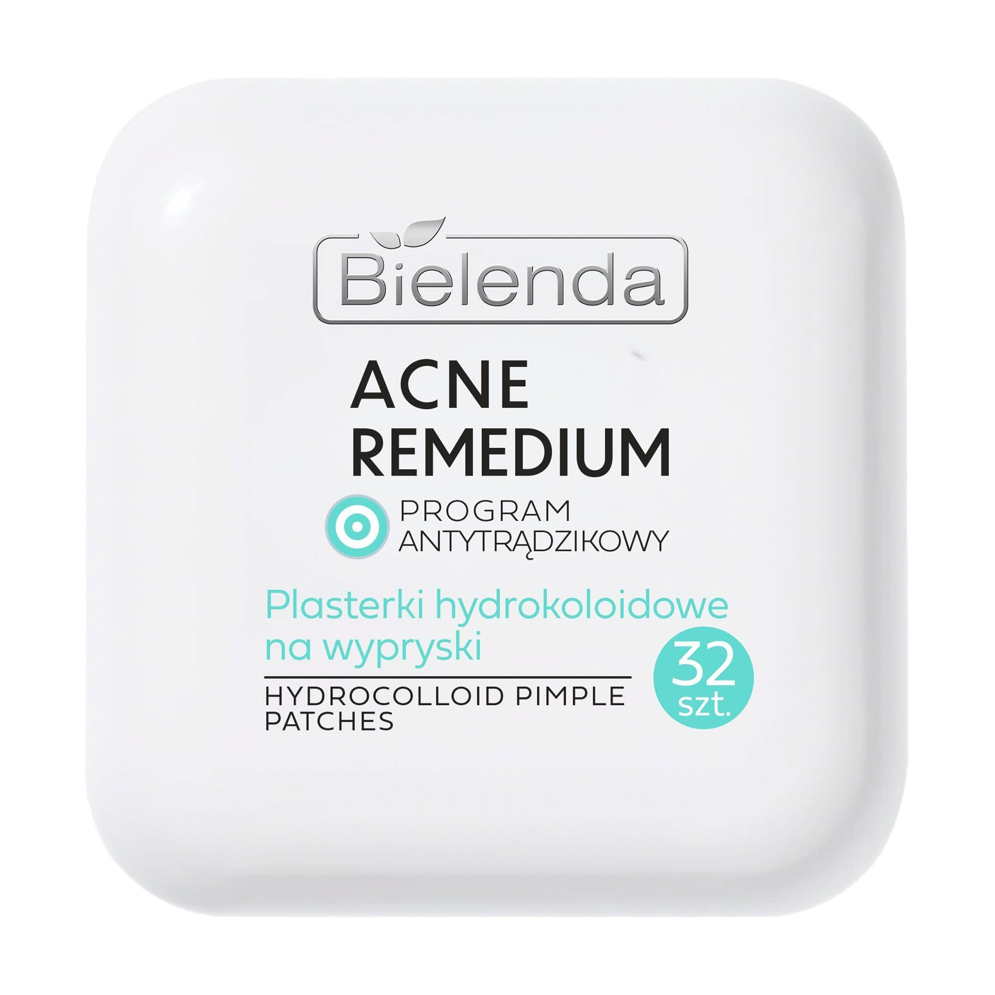 Гідроколоїдні пластирі проти прищів Bielenda Acne Remedium Hydrocolloid Simple Patches, 32 шт